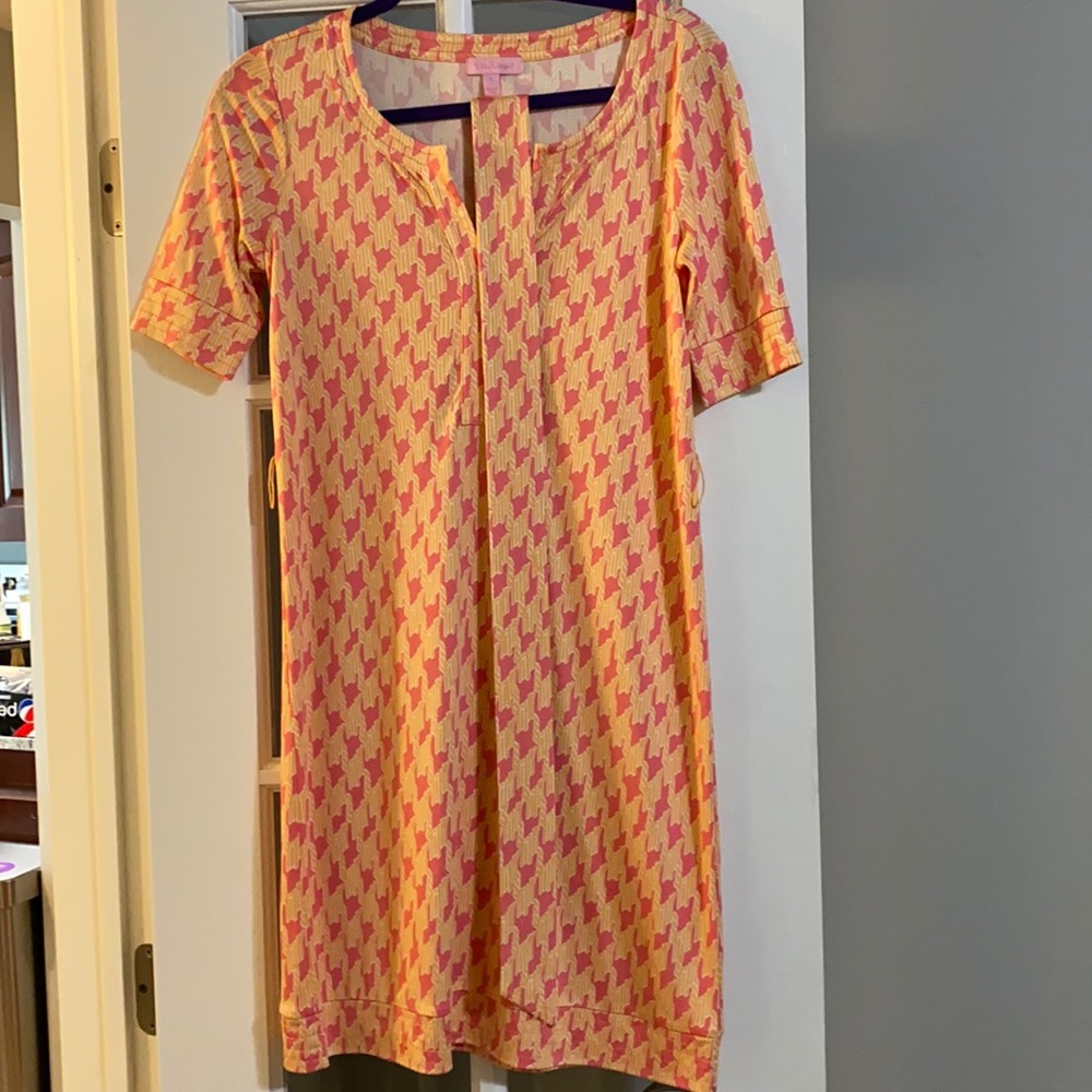 Lilly Pulitzer Silk Tie Dress Size 2